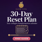 Glow Vita 30-Day Reset Plan (FREE PDF Guide)